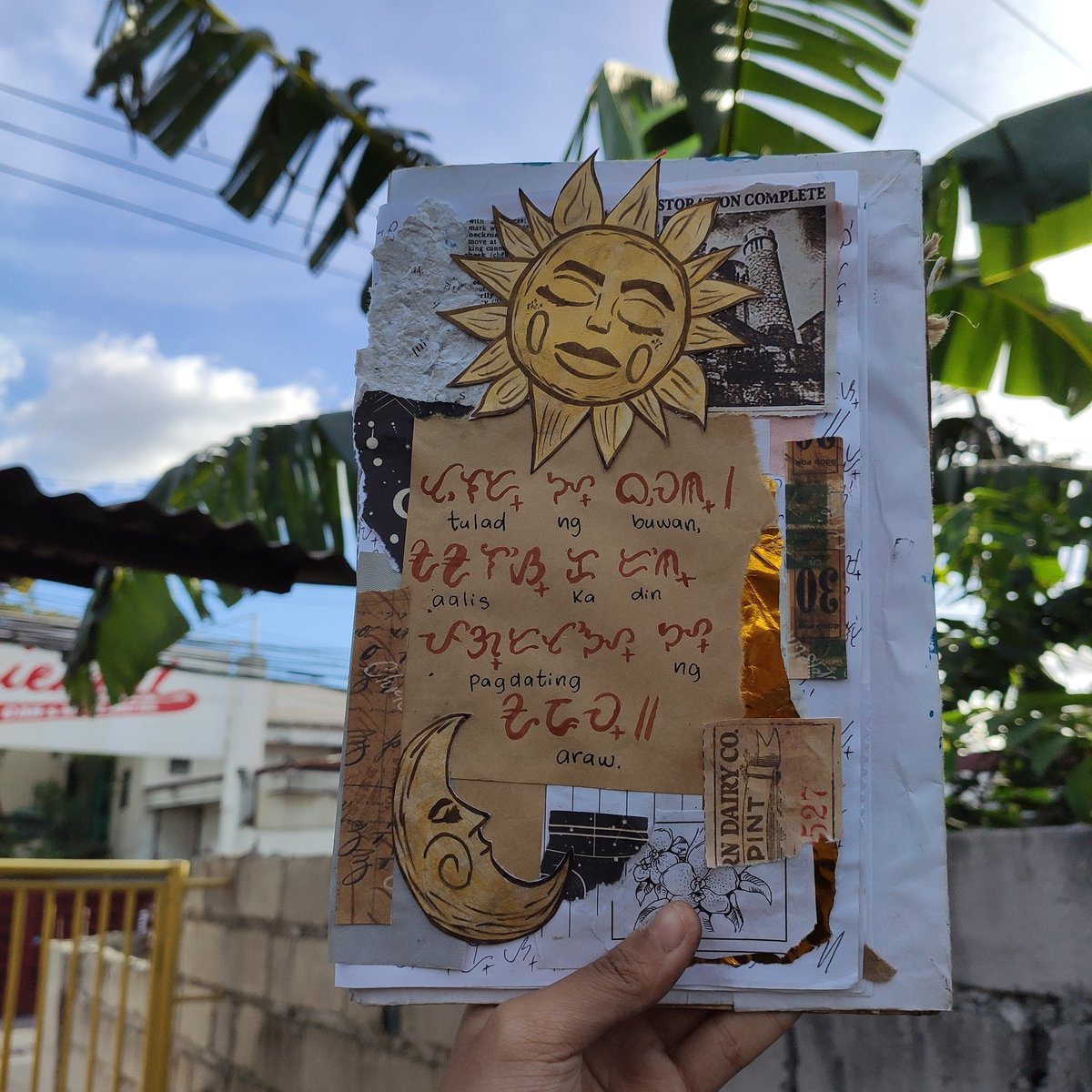 --; tulad ng buwan, aalis ka din pagdating ng araw.