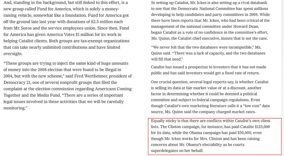 Did Joe mention they had the biggest vot3r fravd thingy ever.