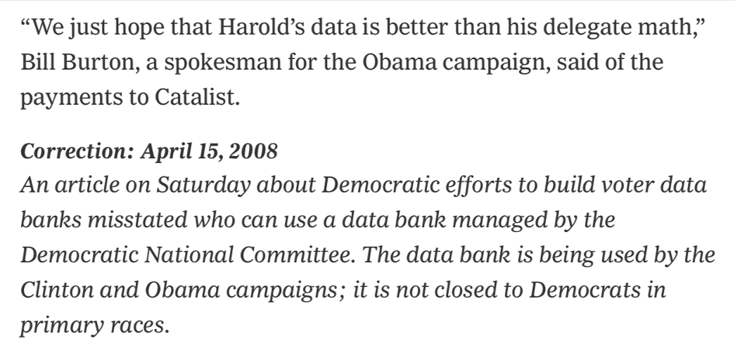 Did Joe mention they had the biggest vot3r fravd thingy ever.