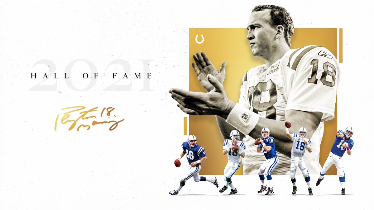 No debate. No doubt.

Peyton is headed to the Pro Football Hall of Fame.