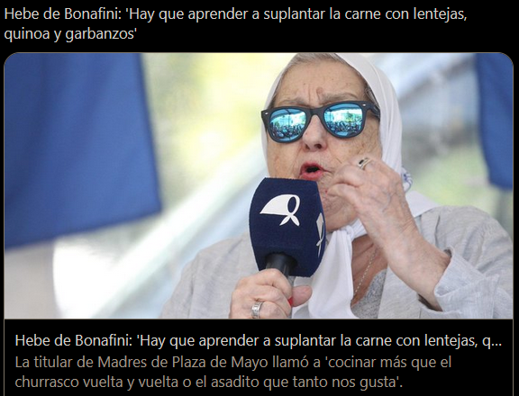 CarimSmith's tweet photo. Viste kumpa te lo dice tu Hebe... anda olvidándote del asado, empezá a comer legumbres y polenta, anda acostumbrándote... Ya te están preparando mentalmente para saborear el fracaso de tu voto y próximamente arroz con gorgojos que son muy sano y dicen que cura el cáncer... https://t.co/TcfcBFCPOu