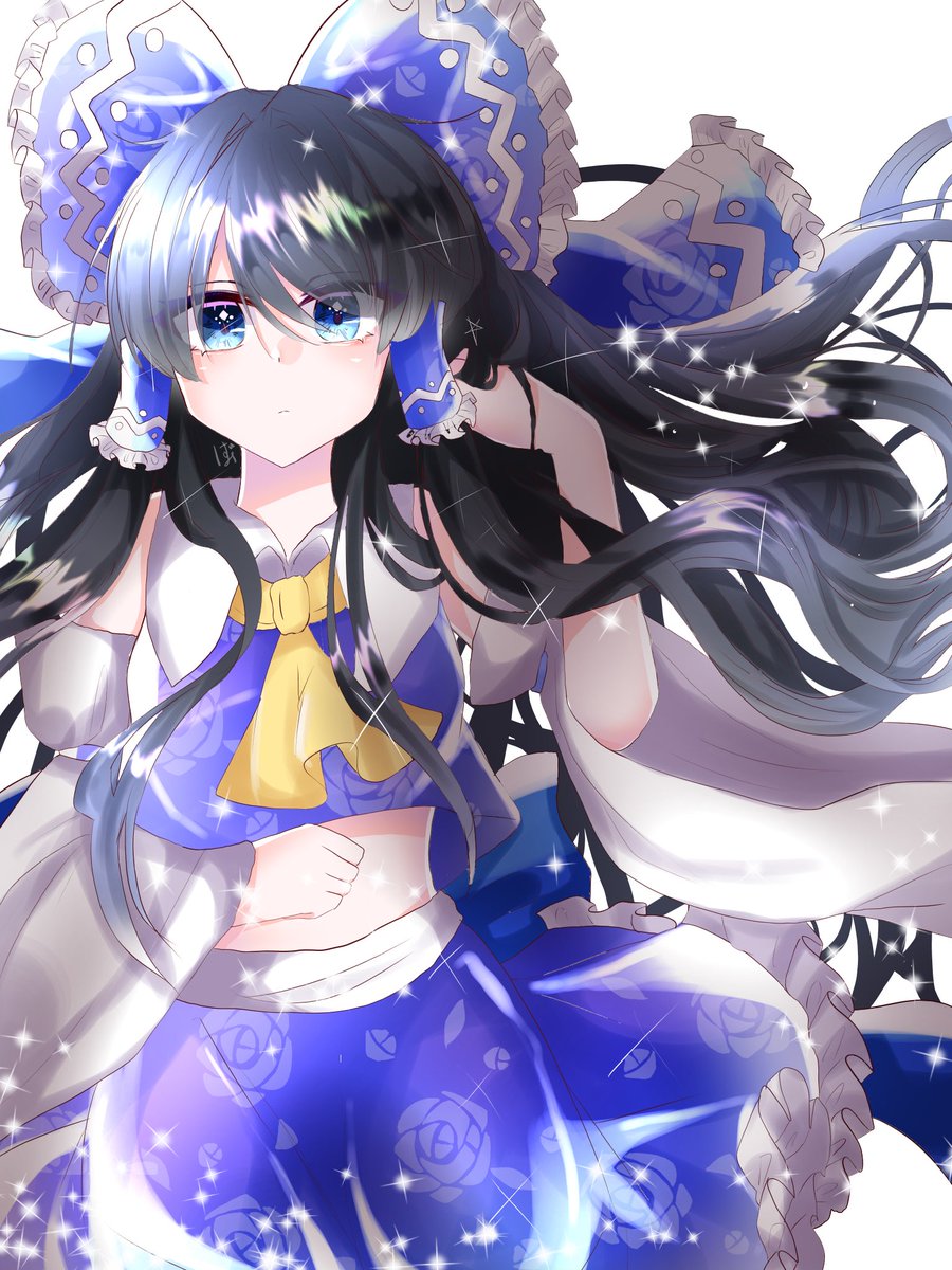 東方 青霊夢 東方 東方project 青霊夢 いずみの寧彩のイラスト