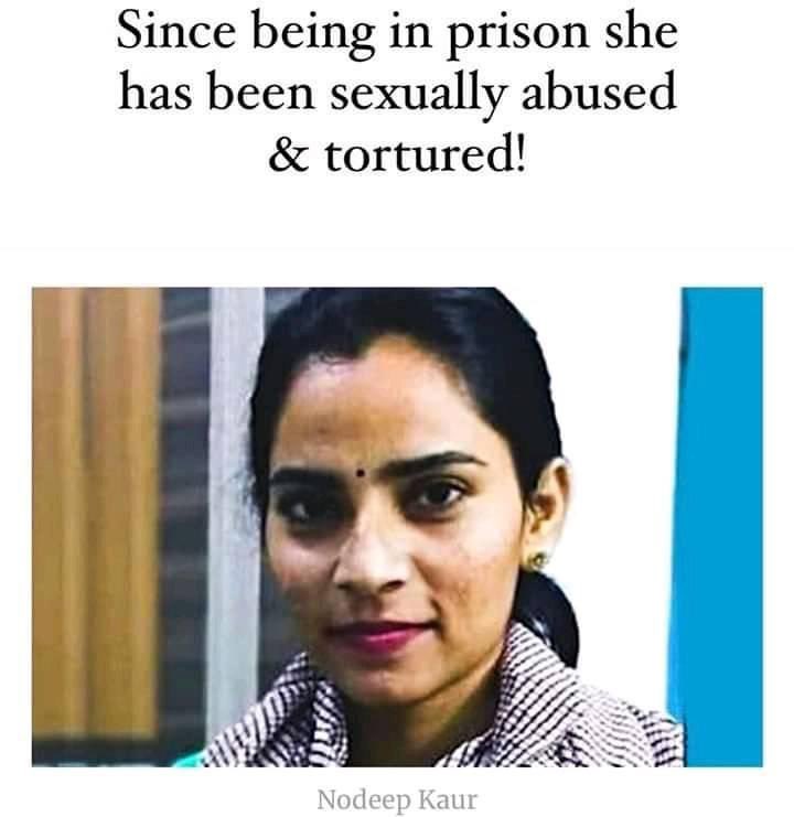 khalsaaidca's tweet photo. We are extremely concerned for safety and well being of young female activist #NodeepKaur who was arrested by @DelhiPolice last week. She has suffered abuse in custody 

We appeal to the global human rights groups to seek her immediate release.

#FreeNodeepKaur https://t.co/Rs8XtCz0G1