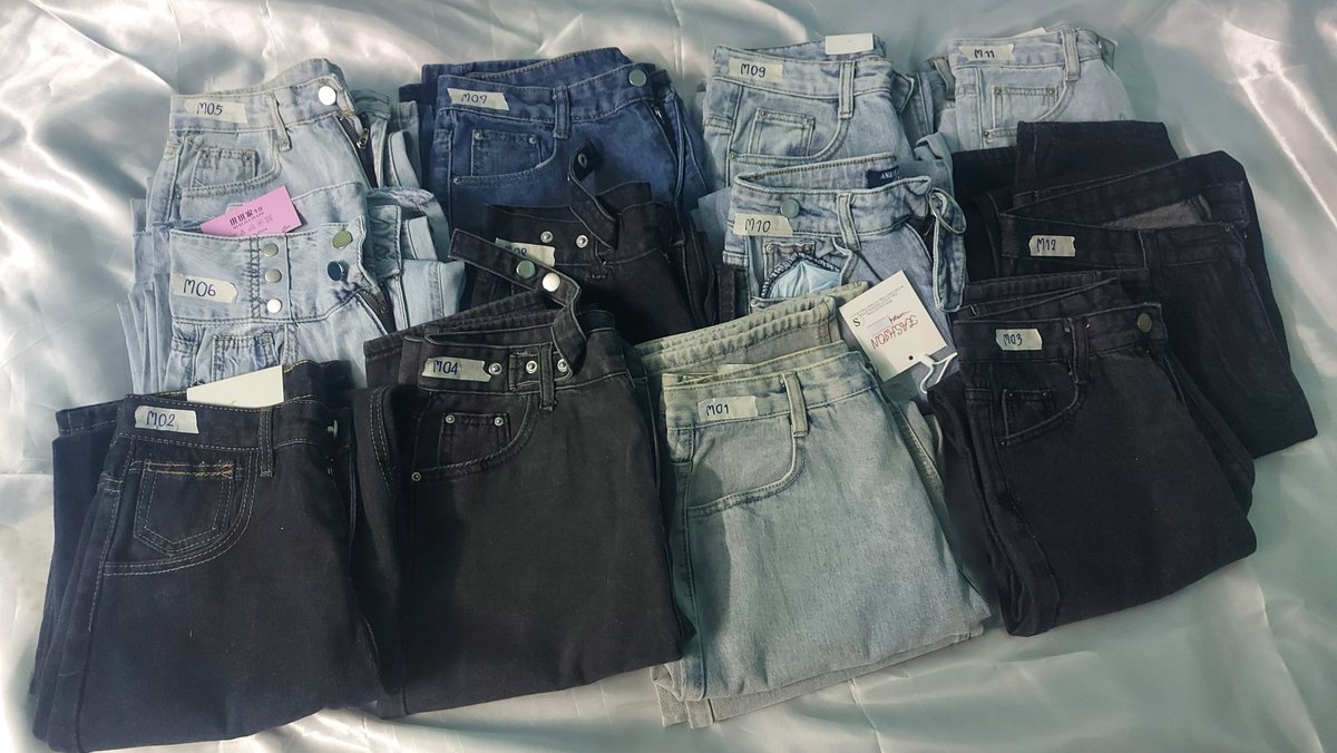 layann_clothes's tweet photo. มาปล่อยกางเกงยีนส์ มือ 1 นะค้าบ !

💜 ตัวละ 100 บาท 💜 

ดูรายละเอียดแต่ละตัวในเมนชั่นเลยจ้า

#Layann_clothes #กางเกงยีนส์ทรงบอย #กางเกงยีนส์ #กางเกงขายาว #พื้นที่ขายของ #ขายเสื้อผ้า https://t.co/rKcxy8wVQ0