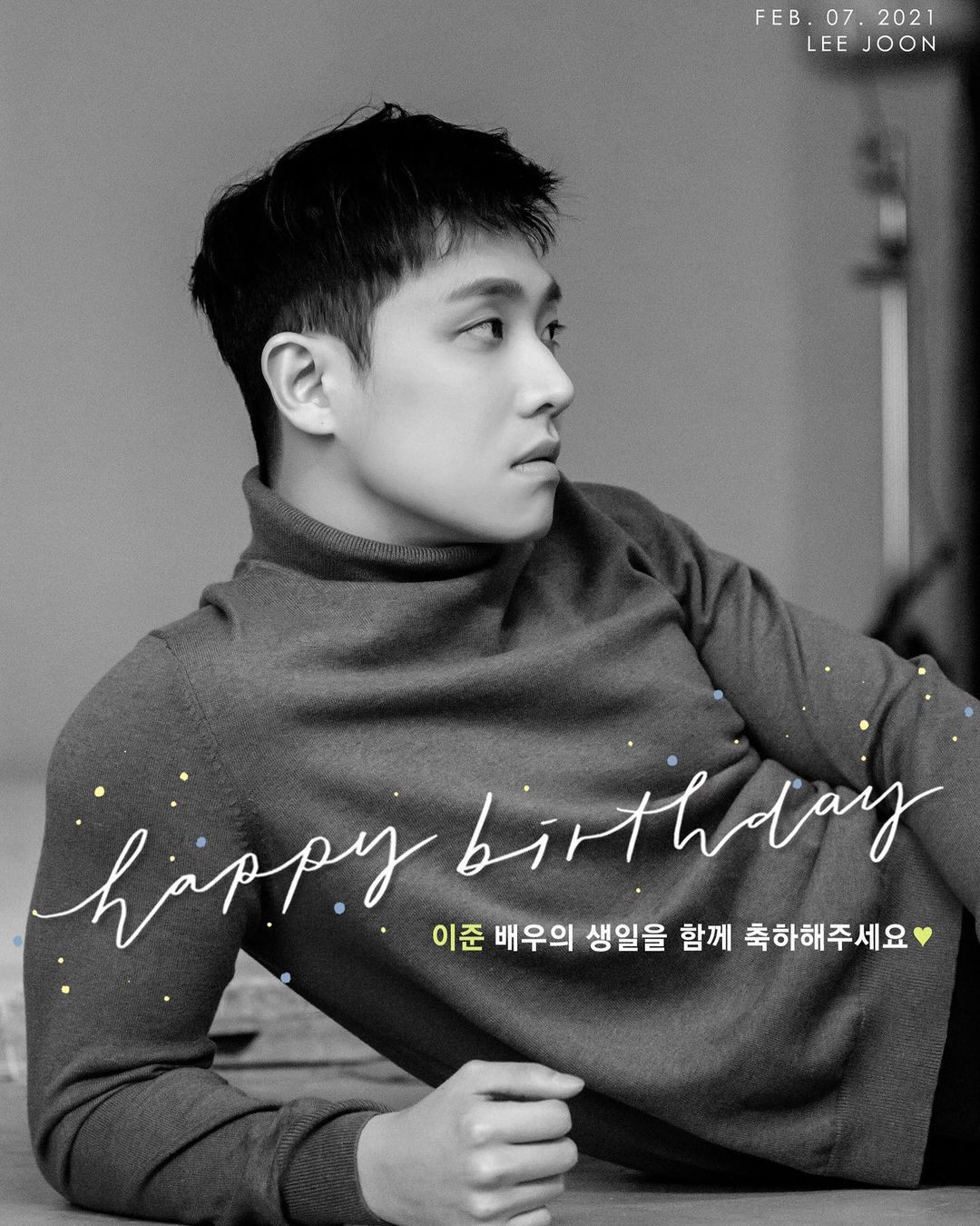 Aaak happy birthday lee joon!!! i can\t wait to see you comeback as an actor! our actor joon!!!   