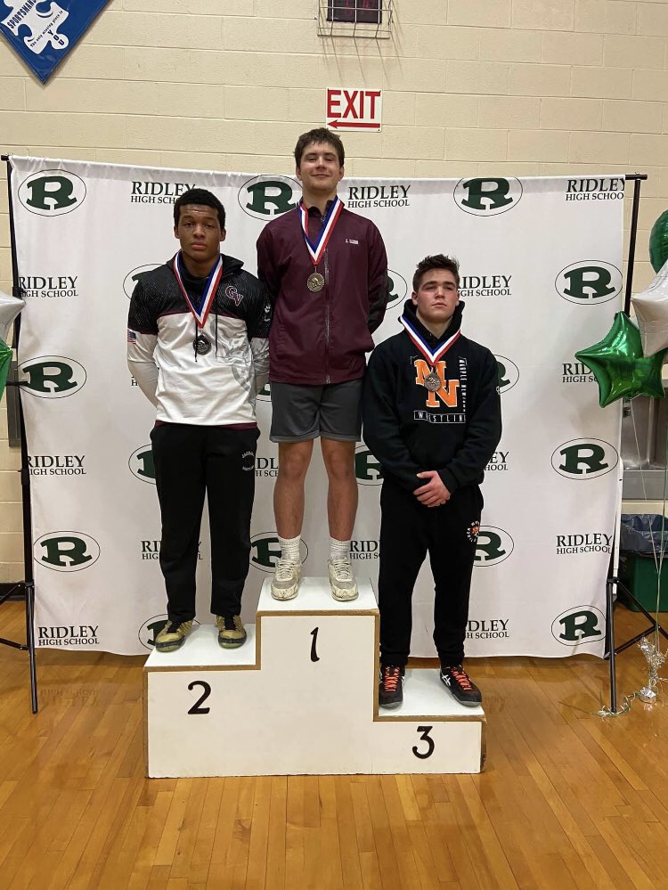 LowerMerionFB's tweet photo. Huge congratulations to @JackLledo for taking 1st place in the Central League Wrestling Championships today!! Once again you have shown you are the biggest dawg around and no matter where you go, it’s your yard!! #weareONE #weareTHEFEW #TOGETHER https://t.co/IeDH1qWUmC