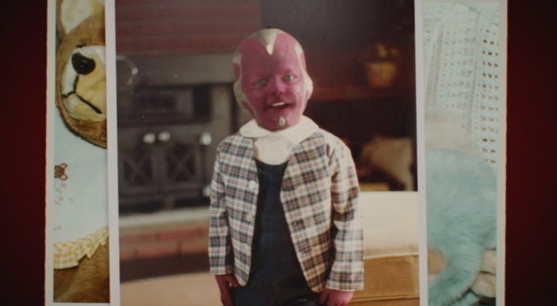 So episode 4 was wild man. But the move to split episode 50-50 was fireeeeeee. I have a feeling that’s how the rest of the season will go until the “Hex” is broken or Wanda and/or Vision end up outside of Westview. That theme song and intro were amazing! Also...BABY VISION IS GOD