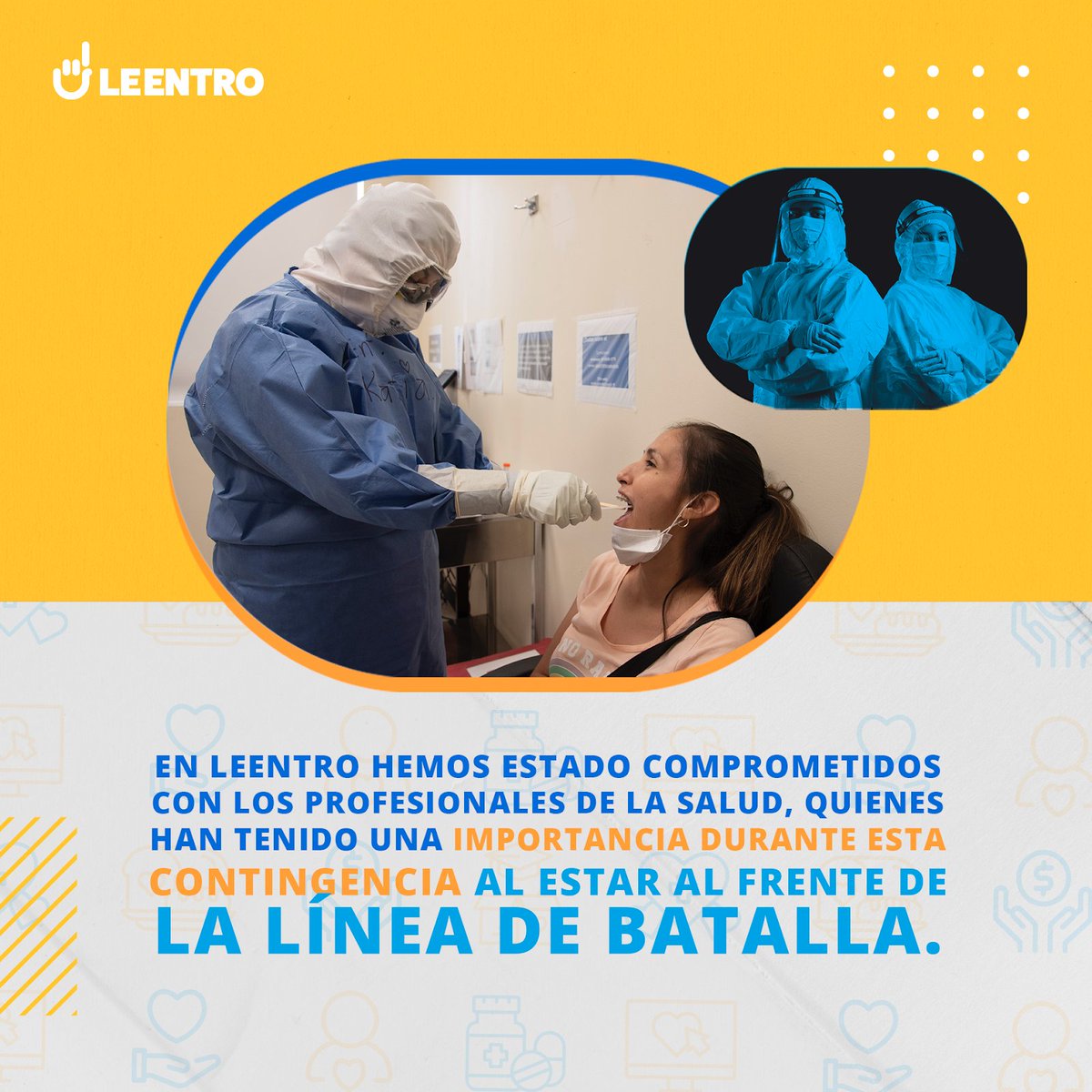 leentromx's tweet photo. Juntos seguiremos impulsando la cultura de la donación para poder ayudar a los profesionales de la Salud. Conoce más en nuestro link en Bio. #LeEntro https://t.co/pioxuVKVvq