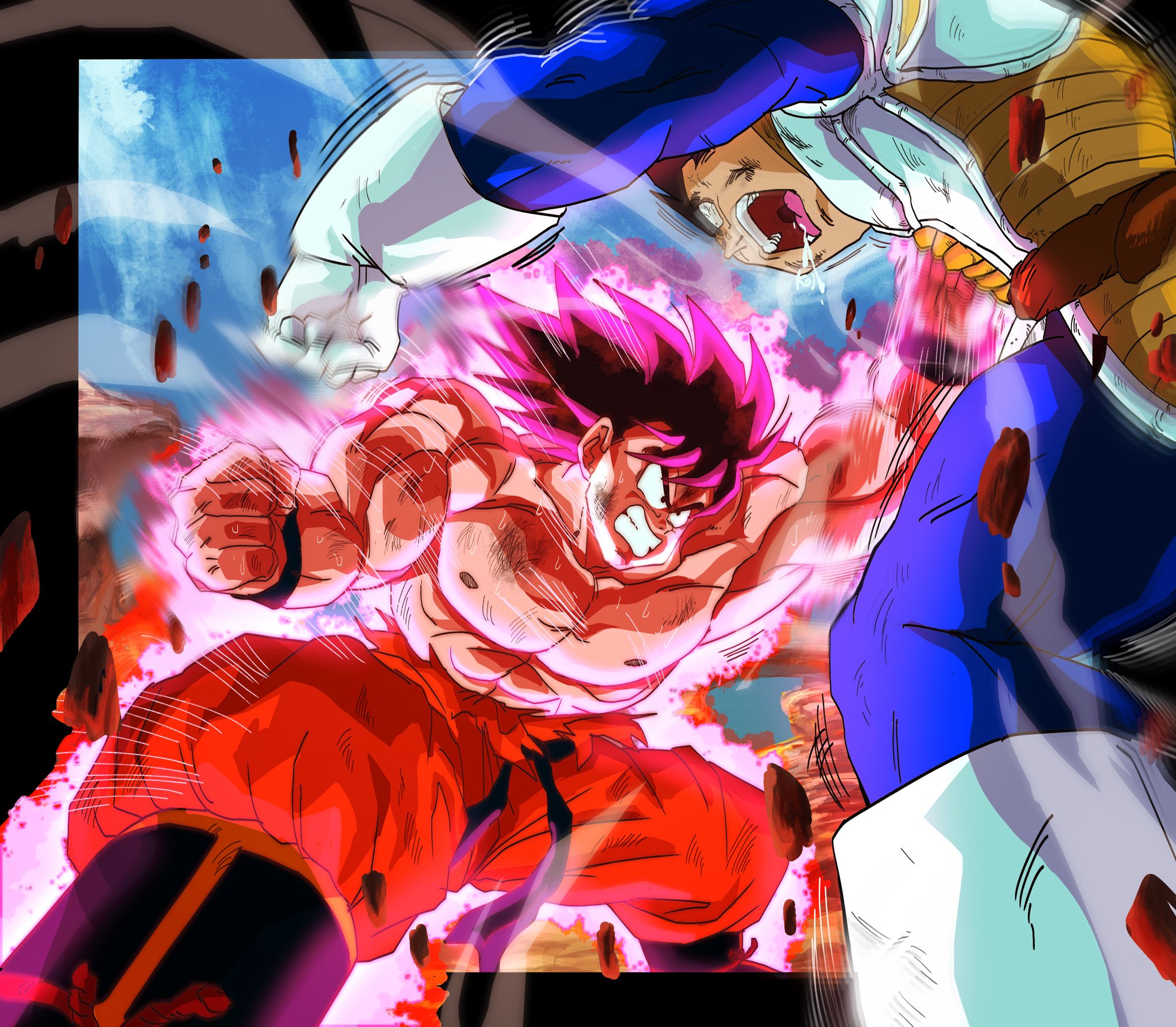 悟空　３倍界王拳 C賞の「MASTERLISE 孫悟空（3倍界王拳）」。 - ドラゴンボール一