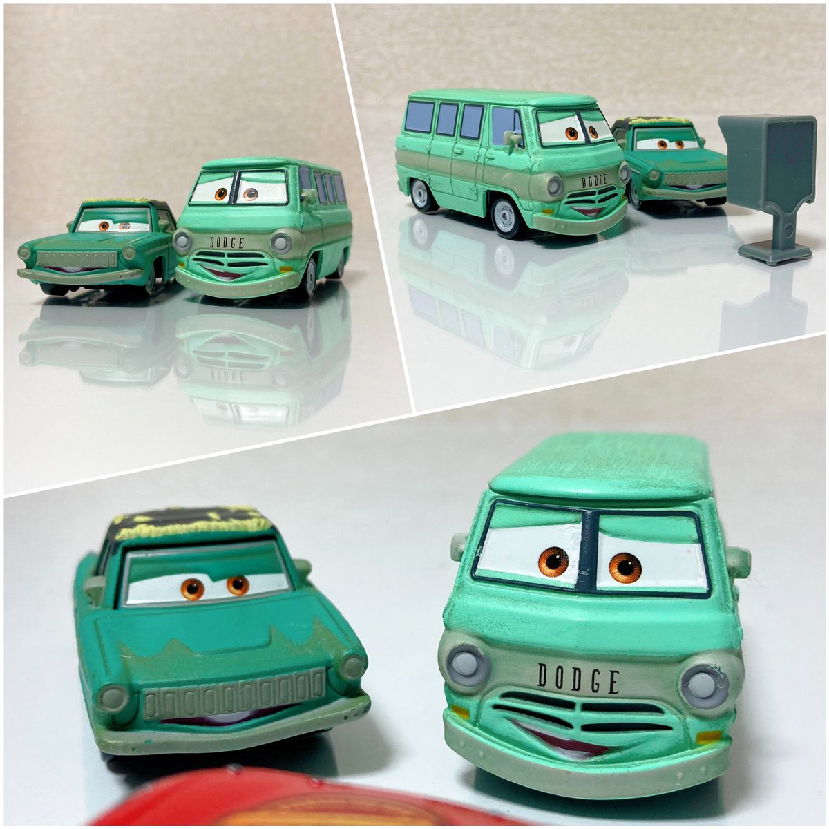 マテルの『カーズ』シリーズからラスティーとダスティーのラスティーズ