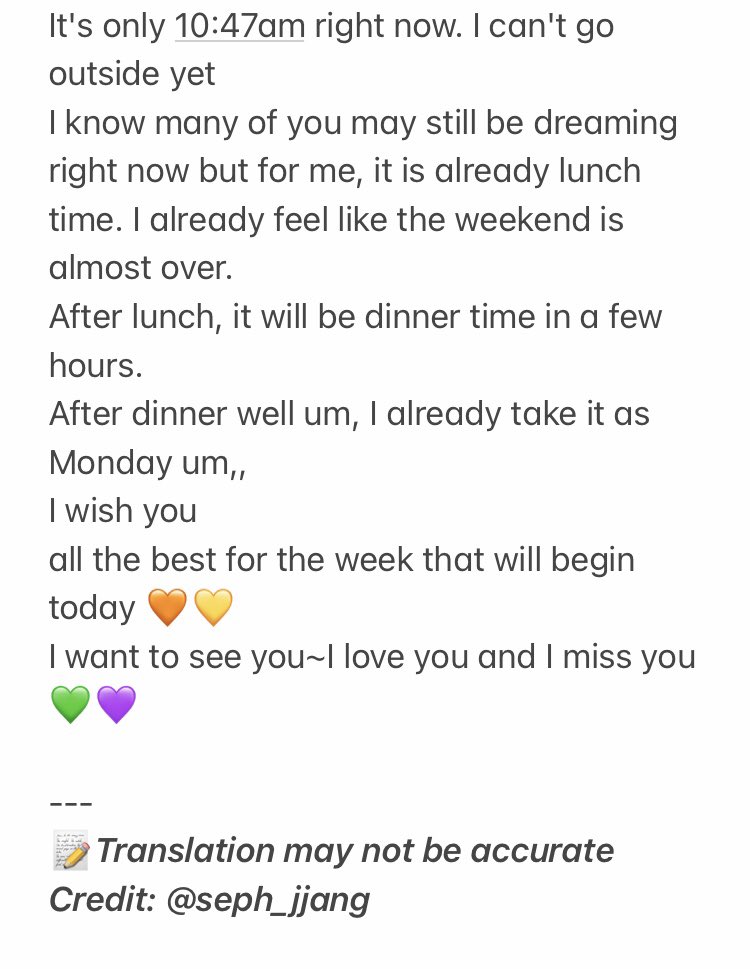 210207 🦊Jseph's Fancafe Post
Trans:

💌 Hello

(Good luck for the futsal competition baby 💖💖)

m.cafe.daum.net/KARD/GCaa/190?…
#KARD #JSEPH #SebbyUpdate #MissYou_JSEPH <a href="/KARD_Official/">KARD (카드)</a>