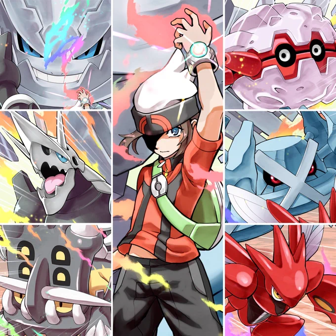 #これでフォロワーさん増えました
鋼パとグリーンイーブイ*॰ॱ✍ 