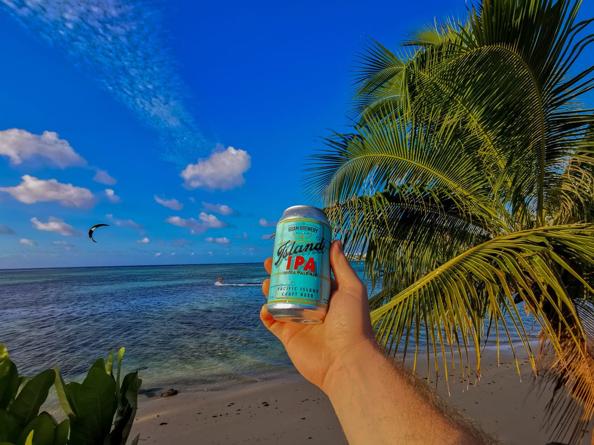 GuamTap's tweet photo. #Cheers to every day that you enjoy sun and sand with Guam's freshest craft beer in hand.

Head to https://t.co/IBGoiWes3K to find the freshest Pacific Island Craft Beer nearest you.  

#Guahan #BeachBeer #Sun #Sand #Beer #CraftBeer #IPA #visitguam #Drinklocal #Supportlocal https://t.co/hHhBDPH76L