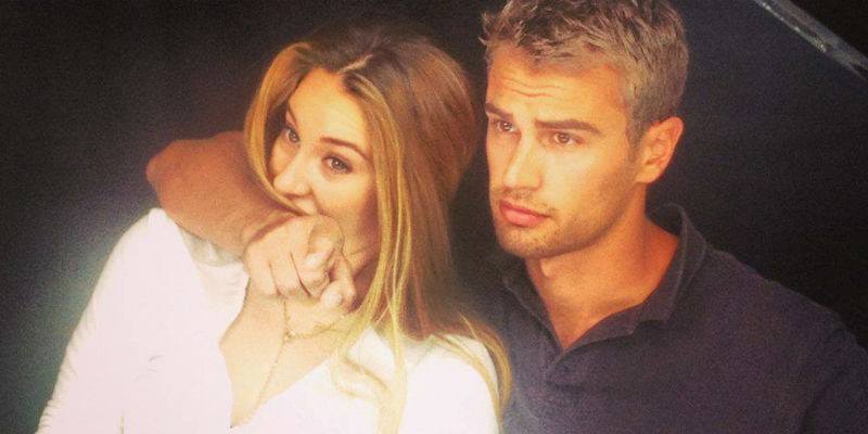 Since Shailene Woodley apparently just got engaged 2 Aaron Rodgers, it feels like a good time 2 post some gifs/pics of her & her Divergent costar (& my mancrush) Theo James. And since Theo's in  #Sanditon & someone needs 2  #SaveSanditon, I'm using those hashtags!  #SanditonPBS