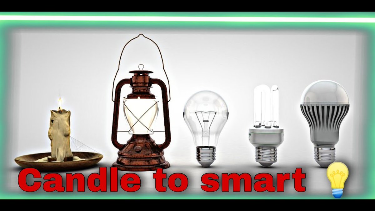 shyanbhupender's tweet image. मोमबत्ती से लेकर स्मार्ट बल्ब तक
Neeche link pe jaao और देखो
#evolutionoflight

youtu.be/Bix3ih8PL4E