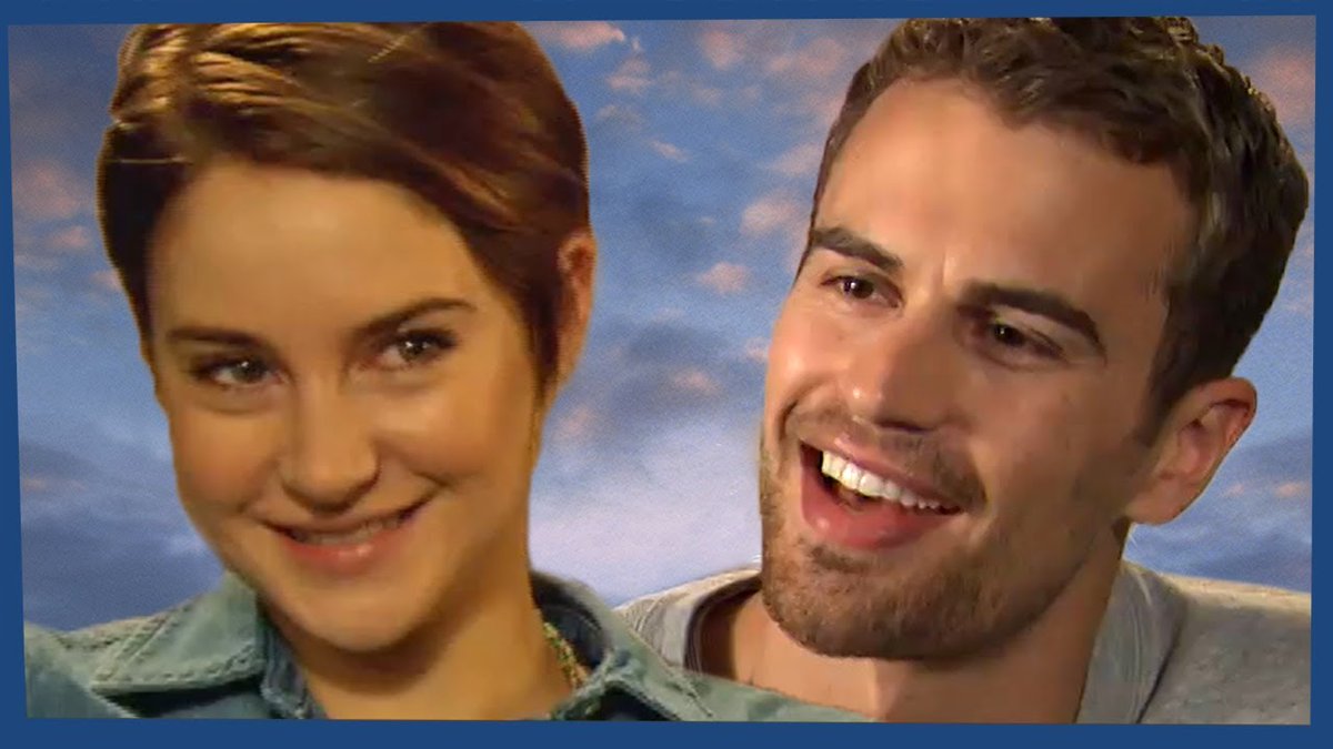 Since Shailene Woodley apparently just got engaged 2 Aaron Rodgers, it feels like a good time 2 post some gifs/pics of her & her Divergent costar (& my mancrush) Theo James. And since Theo's in  #Sanditon & someone needs 2  #SaveSanditon, I'm using those hashtags!  #SanditonPBS