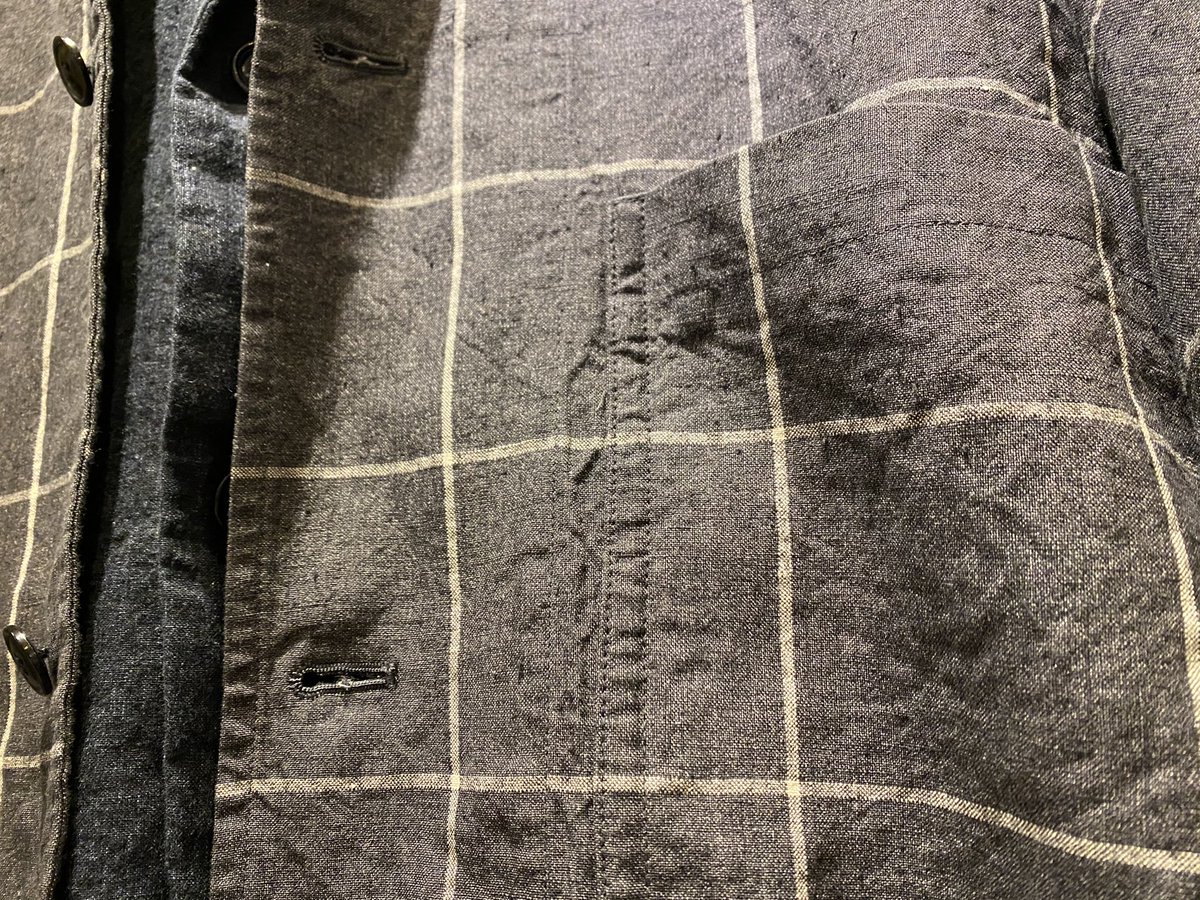 cf_takasaki's tweet photo. New arrival

【ルポワンチェックアトリエコート】

ロングシャツのようにしても、春にはメインのコートとしても。
リネン100%の生地感と先染の細やかさが綺麗な一着です。

#nestrobe #confect #opa #高崎 https://t.co/mS6qeWIkPf