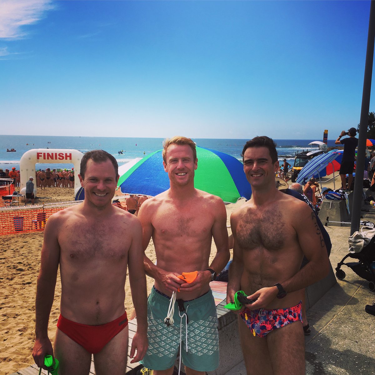 Richie walker Aquathon. shark island ocean swim. Sat / sun. Fun weekend all round