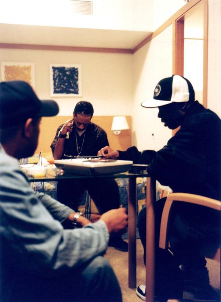 Jaylib- Champion Sound, his collaborative album with Madlib was recorded without either artist being in the studio together. Dilla recorded in Detroit while Madlib recorded in LA.