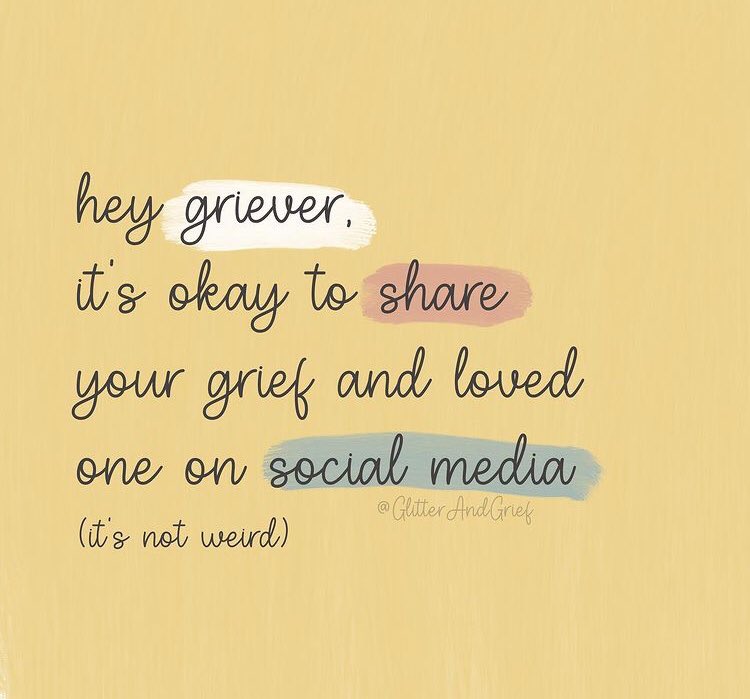 goodgrieftrust's tweet image. Whatever feels right to you is okay. There is no manual for grief. 🧡