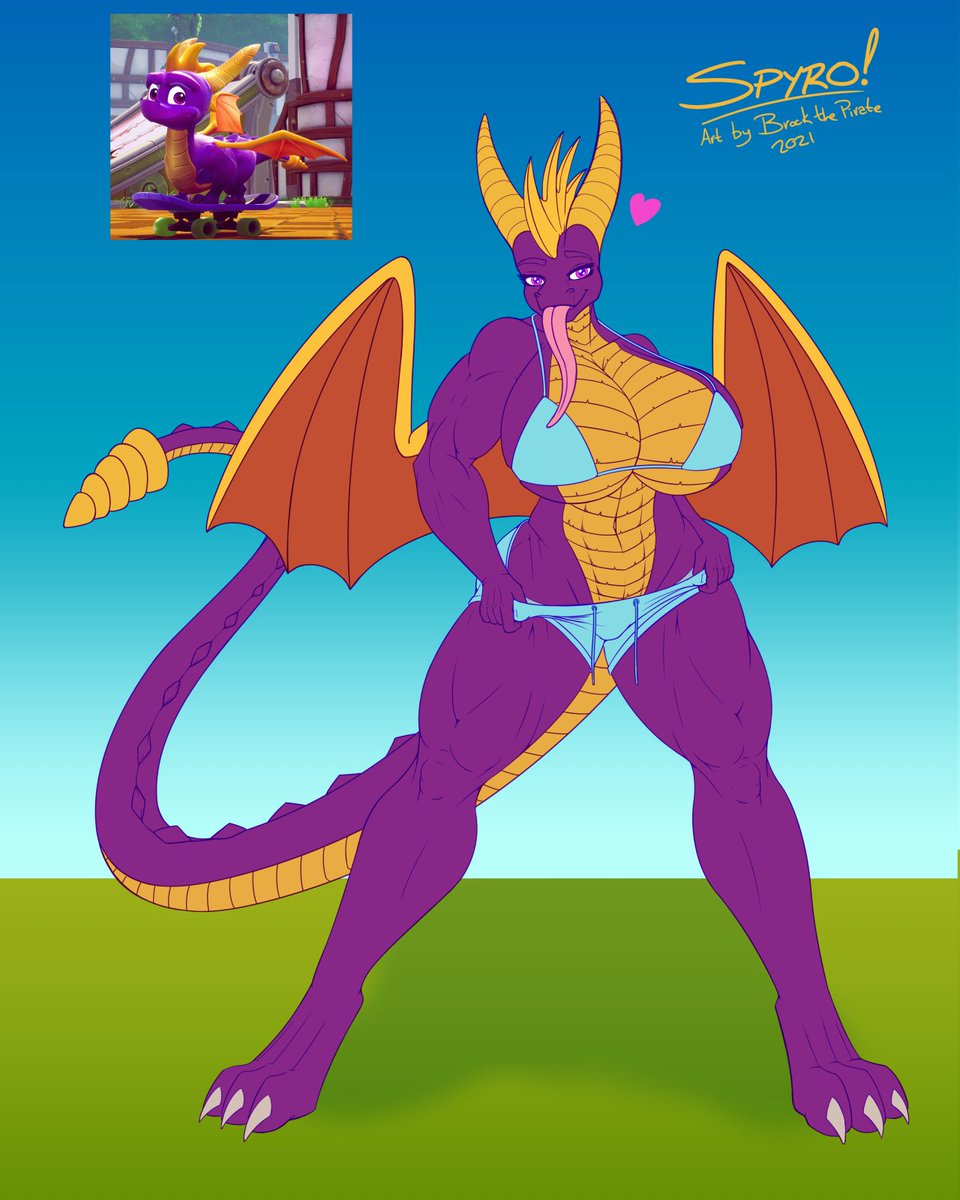 Fan Art - Rule 63 Spyro — Weasyl