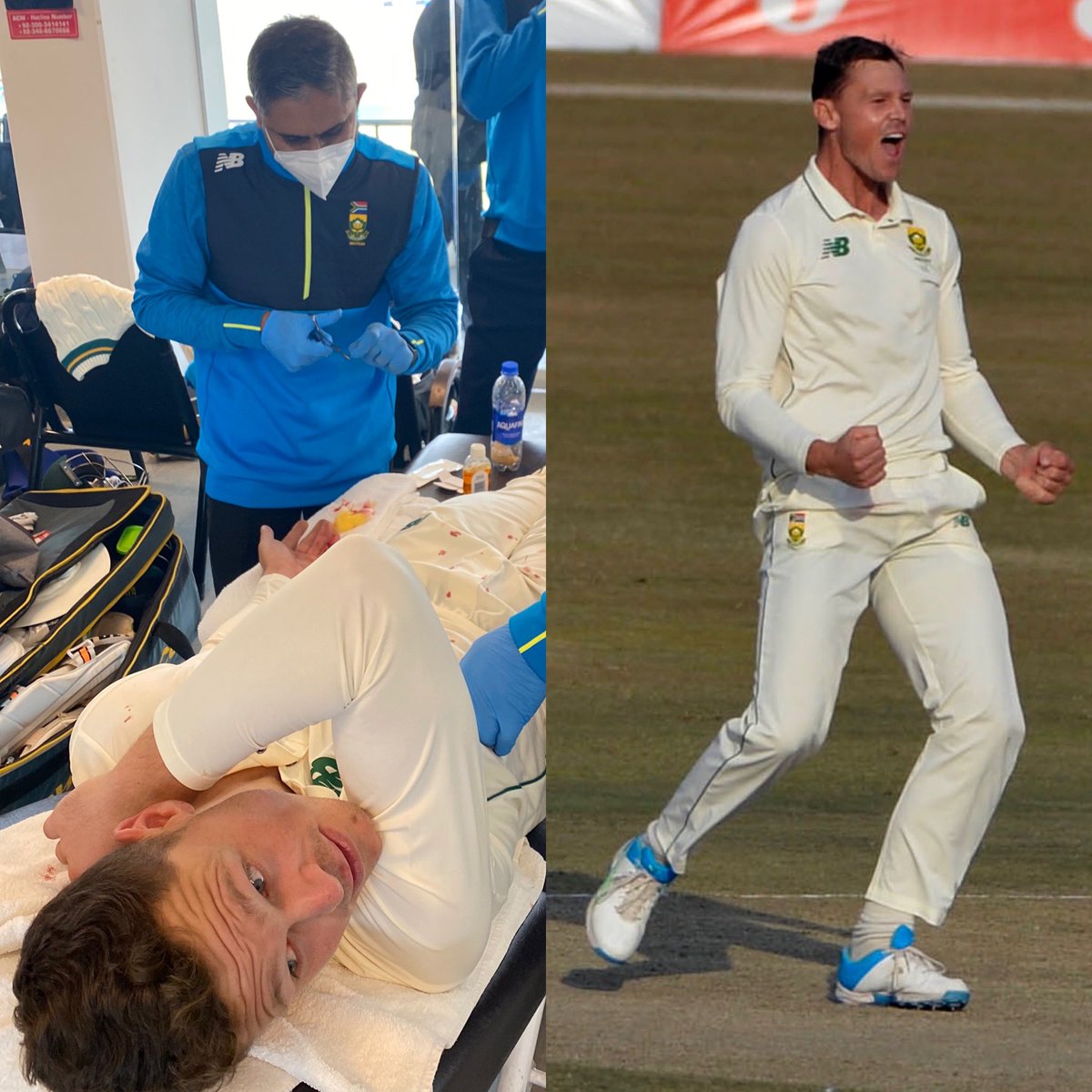 How’s this for #HowItStartedvHowItsGoing?
#GeorgeLinde 🔥👌🇿🇦🏏
#PAKvSA