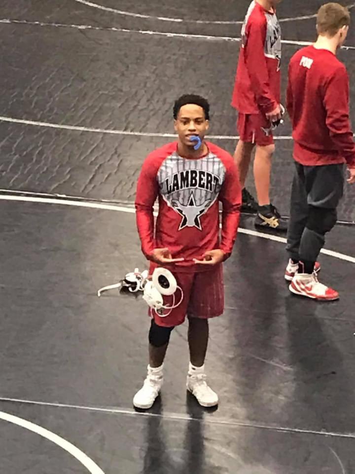 TreHU92's tweet photo. With a third place finish in the regional tournament, @robert_riddle33 has earned the opportunity to compete for a Georgia State High School #Wrestling Championship in Macon, Georgia next weekend!Time to go get this title!#RobertRiddle #OneLambert #LambertLonghorns #ProudDad https://t.co/nfEslkSqwN