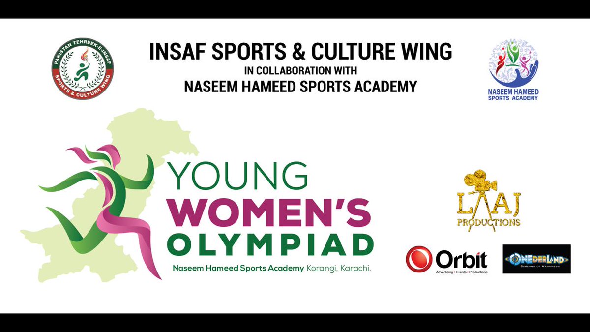 umardar69's tweet photo. #pti #insaf #sports and #culture wing in collobaration with #NaseemHameed #sports Academy presents #Young #Women's #Olympiad https://t.co/gFtSOy9CYs
