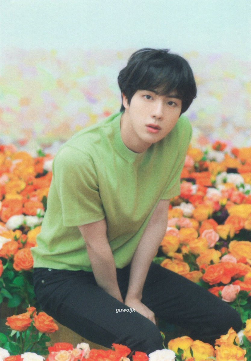 “I love you so matcha” - This Kim Seokjin, maybe (and only in your dreams)