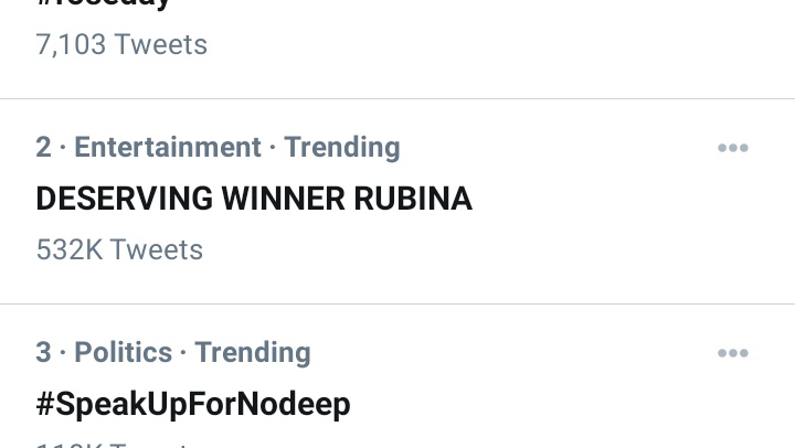 RubiHoliccs's tweet photo. 500k in just 39 minute

DESERVING WINNER RUBINA https://t.co/2PaoM3zVYa
