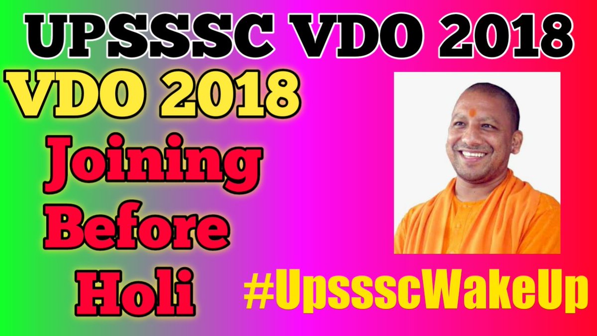 @PRAMODK84301104 @ShivamS80201414 @myogiadityanath @CMOfficeUP @UPGovt @MotisinghU @kpmaurya1 #VDO2018_Joining 
#UpssscWakeUp