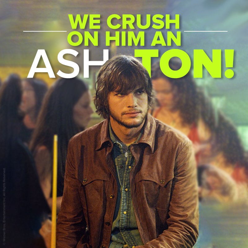 We re patiently waiting his return to the big screen. Happy Birthday Ashton Kutcher! 