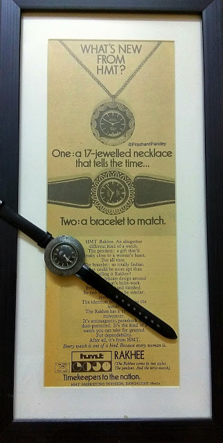 HMT also pioneered in creating unique designs like the HMT rakhee that incorporated different and complicated movements like a pointer date. They also created a braille watch.