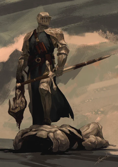 #見た人もなにか無言で騎士をあげる

#sonechFantasy
https://t.co/o0Ej8PhNXy 