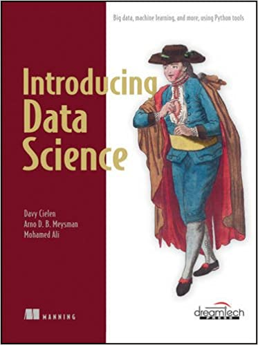 Buy this book.Good to learn this.  https://www.amazon.in/Introducing-Data-Science-Machine-Learning/dp/9351199371/ref=sr_1_2_sspa