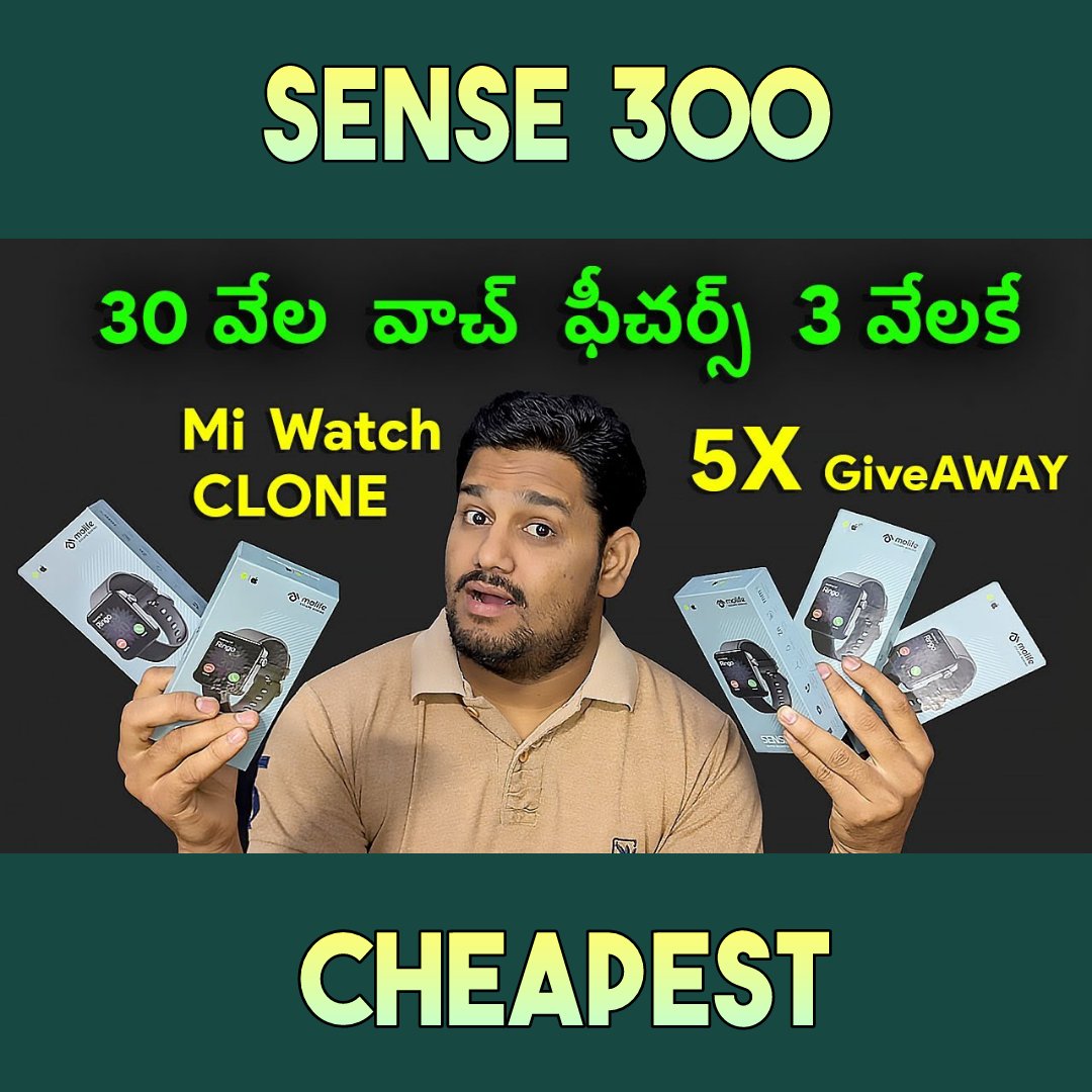 TechFactsRafee's tweet photo. #Cheapest Calling Watch #MolifeSense300
Discount Code : TFT200
https://t.co/QCgnYACHOD
Please do Like &amp; Share 👍
@MolifeIndia https://t.co/k2mexsvmUg