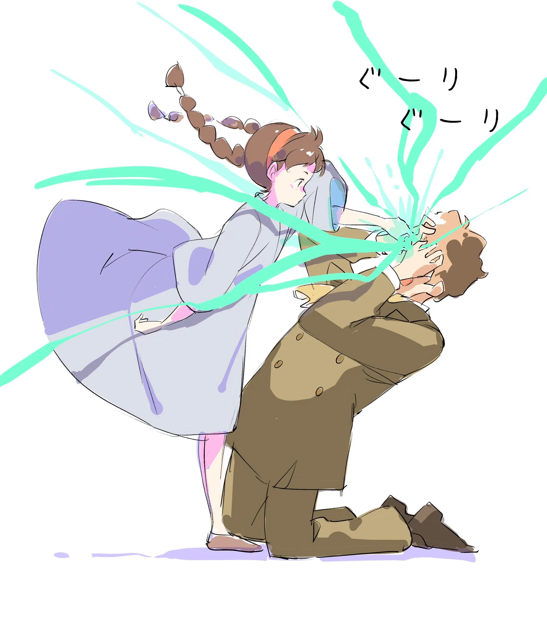 こんな展開も見てみたい？ジブリのヒロインたちが暴力的www