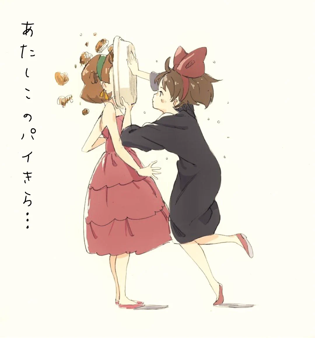 こんな展開も見てみたい？ジブリのヒロインたちが暴力的www