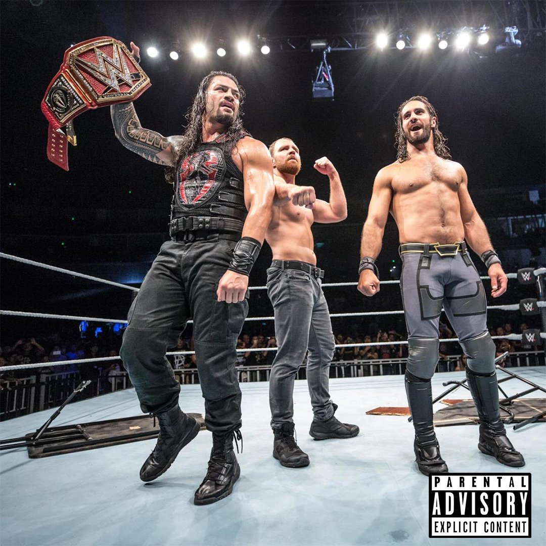 Wrestlers as album covers: