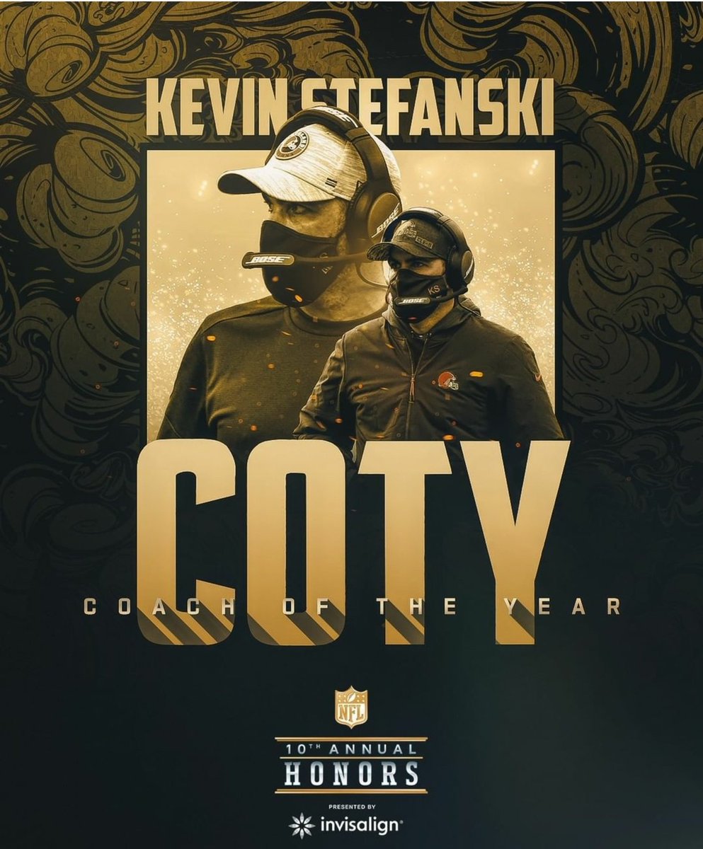 NFLUKOPS's tweet photo. #NFL AWARDS

COACH OF THE YEAR...

KEVIN STEFANSKI

#NFLUK #NFLUKOPS #TOUCHDOWN #NFLTWITTER #POY #NFLPLAYEROFTHEYEAR #POYAWARDS #COTY #COACHOFTHEYEAR #BROWNS #DAWGPOUND #KEVINSTEFANSKI #STEFANSKI @DawgPoundEast @Browns_FR @twogreenbrowns @BrownsDubs @BrownSpiderCLE @BrownsFrance https://t.co/I2uPQXRVcS