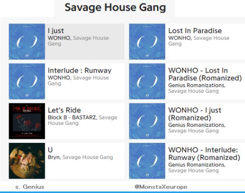 8. Outro : AndHere we find Savage House Gang composing and arranging another song, hand in hand with Wonho. Surely this combination will be as powerful as it was in Love_Synonym #1. #원호  #WONHO #Love_Synonym  #Right_for_Us  #WENEE  #위니 @official__wonho