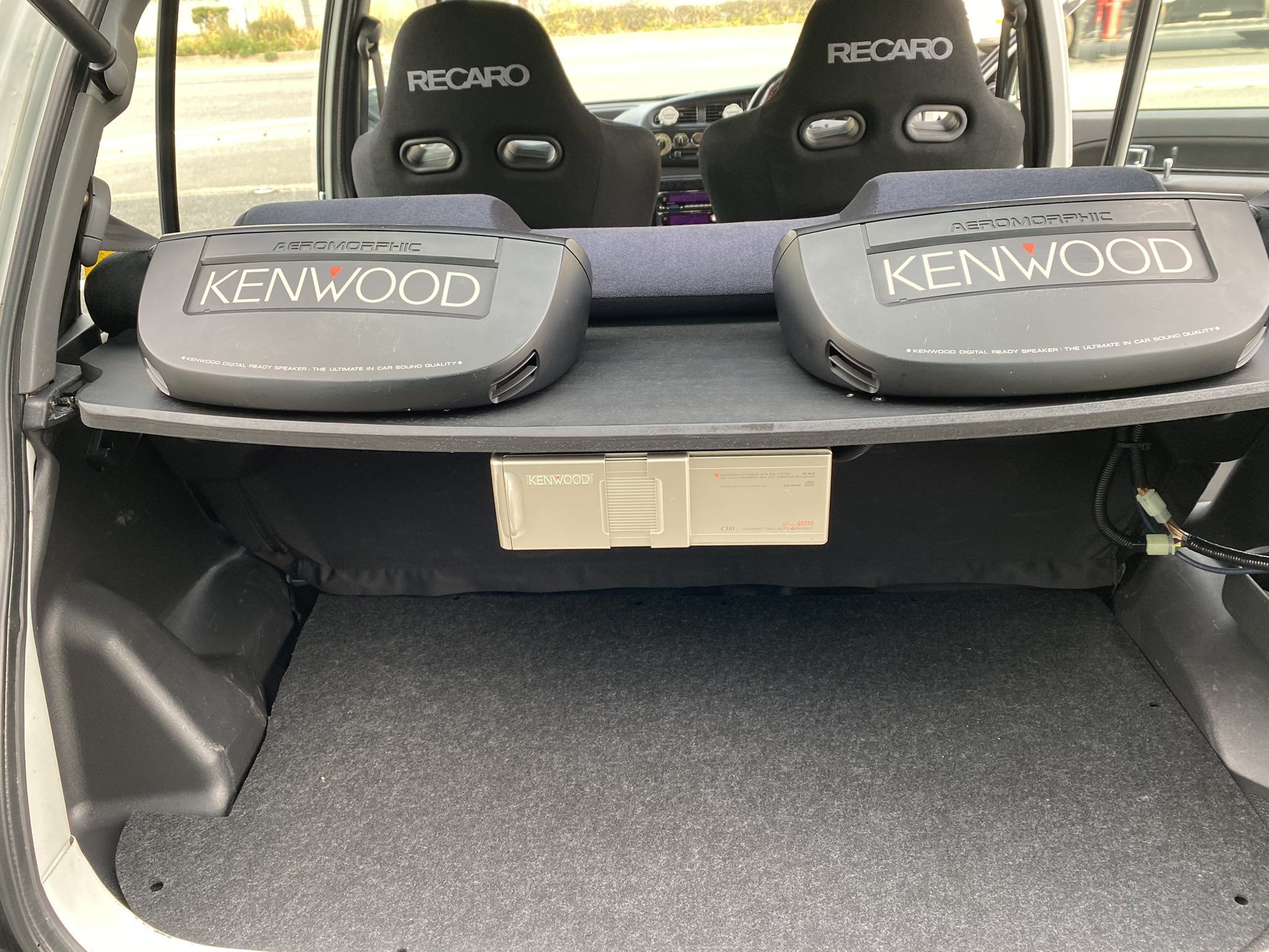 KENWOOD KSC-5050 スピーカー 120W（レトロスピーカーを復活させ