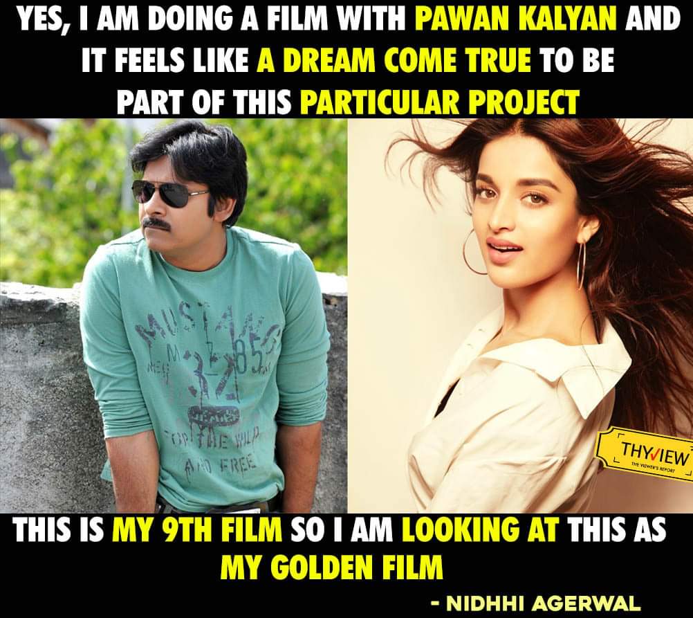 #NiddhiAgerwal #PawanKalyan