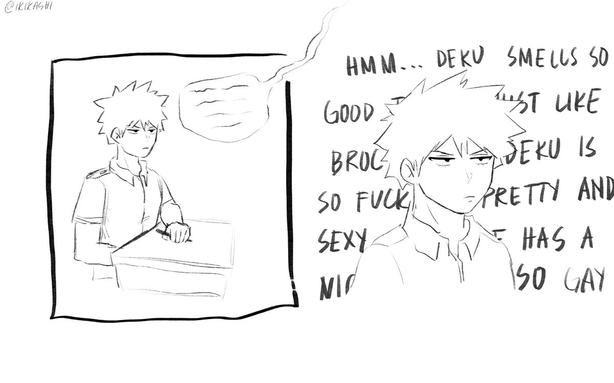 how to NOT show your gayness by katsuki #bakudeku 