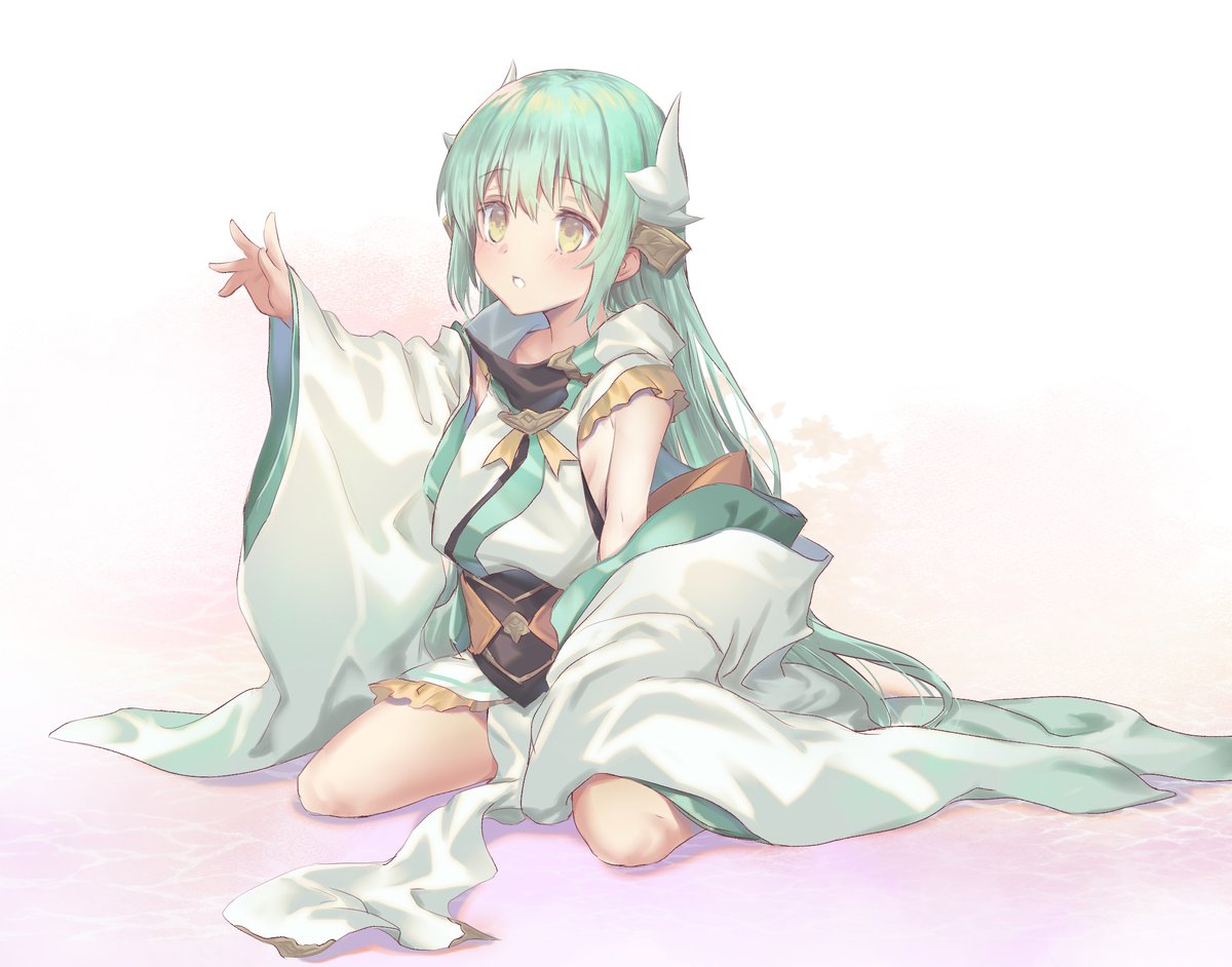 清姫(Fate) 「アレンジ衣装楽しくなって連日あげてた時だったはず
#これでフォロワーさん増えまし」|桜河ゆうのイラスト