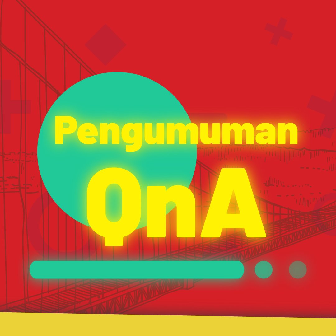 [ JAWABAN QnA NBC ] 

Haiii para pejuang!!! Rasa penasaran kalian sudah terobati nih, karena jawaban dari QnA seputar studi kasus National Bridge Competition sudah ada lohh. Yuk segera dicek 

Link : bit.ly/JawabanQNA_NBC 

#THE9thCEIC