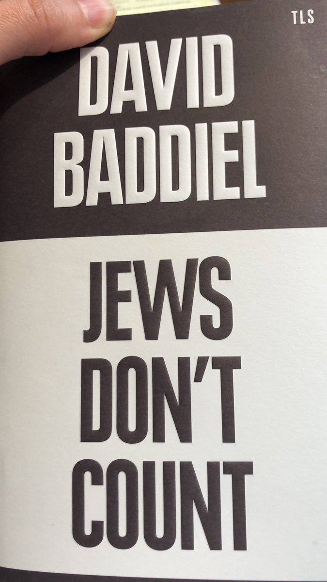 As a Jew, I love this. 
Anti-semitism is racism. 
Why is it not seen as the same as other forms of racism?
<a href="/Baddiel/">David Baddiel</a> #jewsdontcount <a href="/JakeWSimons/">Jake Wallis Simons</a> <a href="/caitlinmoran/">Caitlin Moran</a> <a href="/Sathnam/">Sathnam Sanghera</a>