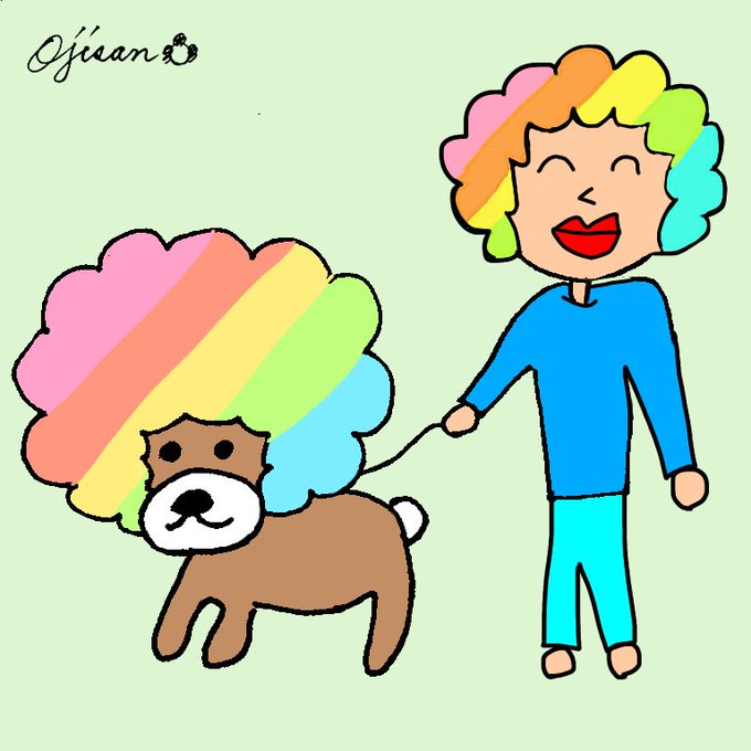 アフロ犬のtwitterイラスト検索結果 アフロ犬のtwitterイラスト検索結果