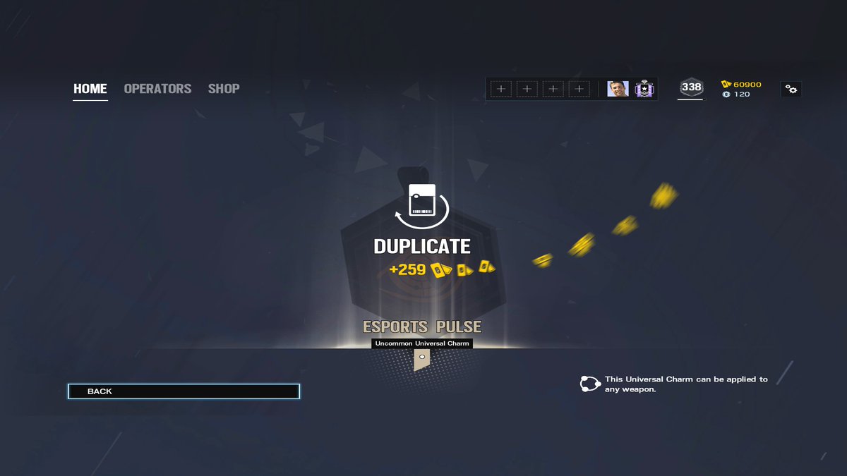 Nice esports packs(3 packs=3 pulse charms)